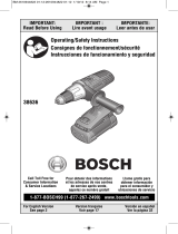 Bosch 38636-01 Guía del usuario