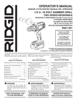 RIDGID R8611502K Guía del usuario