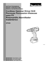 Makita XPH06 Manual de usuario