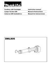 Makita DML806 Manual de usuario