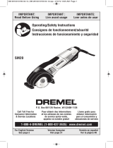 Dremel SM20-DR-RT Manual de usuario