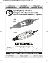 Dremel 3000 Operating/s Manual de usuario