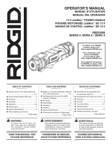 RIDGID JobMax A Serie Manual de usuario