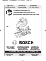 Bosch CM12 Manual de usuario