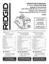 RIDGID R3205 Manual de usuario