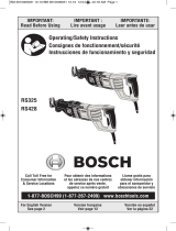 Bosch RS428 El manual del propietario