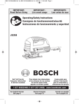 Bosch JS260+ROS10 Manual de usuario
