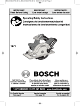 Bosch 1671K Guía del usuario