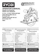 Ryobi P507K1 Manual de usuario