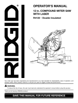 RIDGID R4122 Guía del usuario