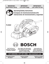 Bosch PL2632K Guía del usuario
