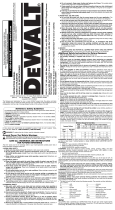 DeWalt D25762K Manual de usuario