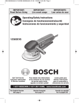 Bosch Power Tools 1250DEVS Manual de usuario