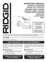 RIDGID R2601 Guía del usuario