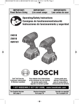 Bosch 24618BL Manual de usuario