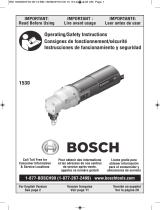 Bosch 1530 Manual de usuario