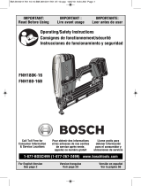 Bosch FNH180KL-16 Guía del usuario
