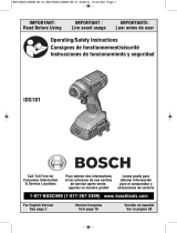 Bosch IDS181-102 Manual de usuario