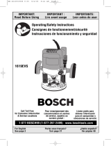 Bosch 1619EVS Guía del usuario