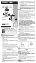 Porter-Cable A25288 Manual de usuario
