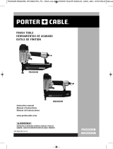Porter-Cable FN250SB Guía del usuario