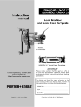 Porter Cable 517 Manual de usuario