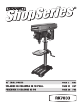 Shop Series RK7033 Manual de usuario