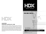 HDX HDXFWS Manual de usuario