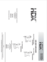 HDX HDXBRSTK Manual de usuario
