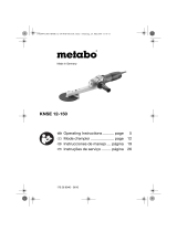 Metabo KNSE12-150 Instrucciones de operación