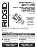 RIDGID GP80145SW-R9020PNK Guía del usuario