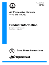 Ingersoll Rand 114GQC Manual de usuario