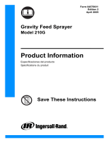 Ingersoll Rand 210G Guía del usuario