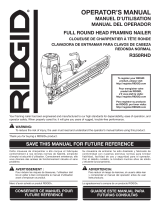 RIDGID R350RHE Manual de usuario