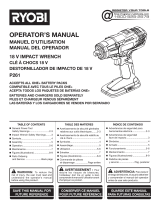 Ryobi PCK102KN-P117 Manual de usuario