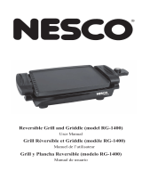 Nesco RG-1400 Guía del usuario