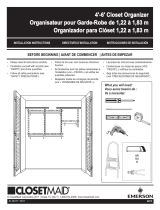 ClosetMaid 2873 Guía de instalación