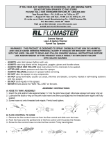 RL Flo-Master 2202HD Manual de usuario