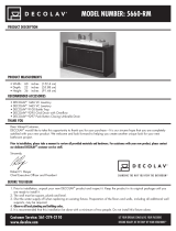 DECOLAV 5660-RM Guía de instalación