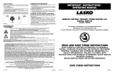 Lasko 755320 Manual de usuario