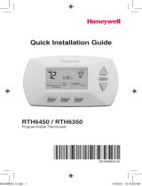 Honeywell RTH6350D Instrucciones de operación