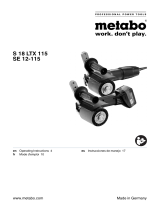 Metabo SE12-115 Guía del usuario