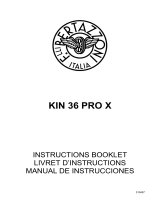 Bertazzoni KIN 36 PRO X Manual de usuario
