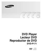 Samsung DVD-P171 Manual de usuario