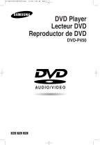 Samsung DVD-P450 Manual de usuario