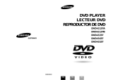 Samsung DVD-E137B Manual de usuario
