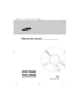 Samsung DVD-V6600 Manual de usuario