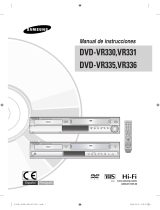 Samsung DVD-VR330 Manual de usuario