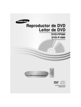 Samsung DVD-F1080 Manual de usuario
