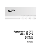 Samsung DVD-P370 Manual de usuario